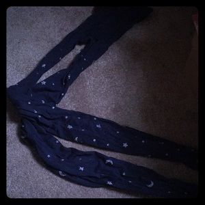 Star and moon tights